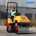 Double Drums 1 ton Vibration Road Roller for Sale